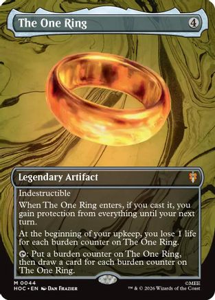 The One Ring (Borderless) (HOB-044) - The Hobbit
