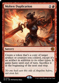 Molten Duplication (PPSOS-014) - Promo Pack: Secrets of Strixhaven Foil