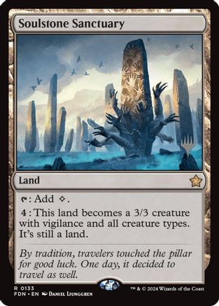 Soulstone Sanctuary (PPSOS-133) - Promo Pack: Secrets of Strixhaven Foil