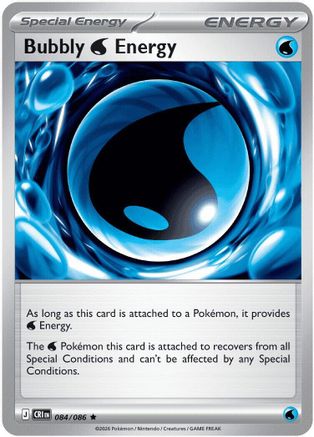 Bubbly Water Energy 084/null - ME04 Chaos Rising Holofoil