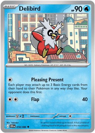 Delibird 018/null - ME04 Chaos Rising