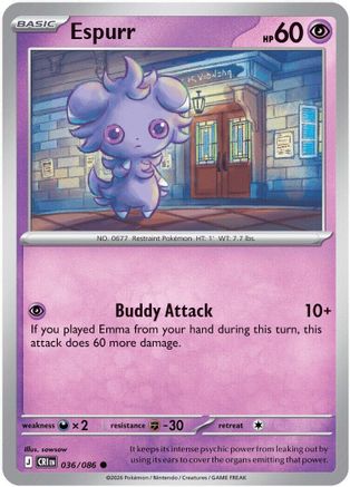 Espurr 036/null - ME04 Chaos Rising