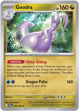 Goodra 068/null - ME04 Chaos Rising Holofoil