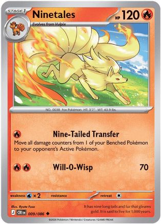 Ninetales 009/null - ME04 Chaos Rising