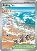 Surfing Beach 114/null - ME04 Chaos Rising Holofoil