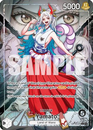 Yamato (Alternate Art) (OP16-079) - The Time of Battle Foil