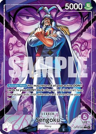 Sengoku (Alternate Art) (OP16-060) - The Time of Battle Foil