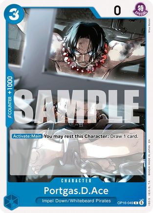 Portgas.D.Ace (049) (OP16-049) - The Time of Battle