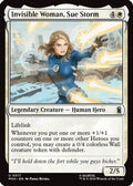 Invisible Woman, Sue Storm (MSH-017) - Marvel Super Heroes Foil