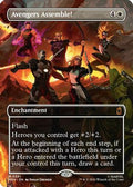 Avengers Assemble! (Borderless) (0341) (MSH-341) - Marvel Super Heroes Foil