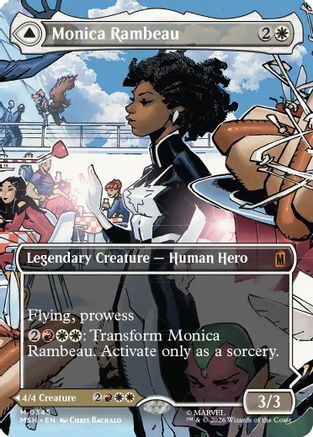 Monica Rambeau (Borderless) (0345) (MSH-345) - Marvel Super Heroes