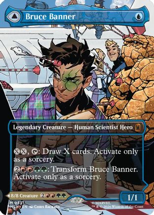 Bruce Banner(Borderless) (0331) (MSH-331) - Marvel Super Heroes