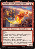 Human Torch, Johnny Storm (MSH-136) - Marvel Super Heroes Foil