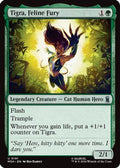 Tigra, Feline Fury (MSH-191) - Marvel Super Heroes Foil