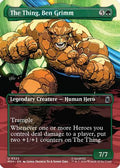 The Thing, Ben Grimm (Borderless) (MSH-322) - Marvel Super Heroes