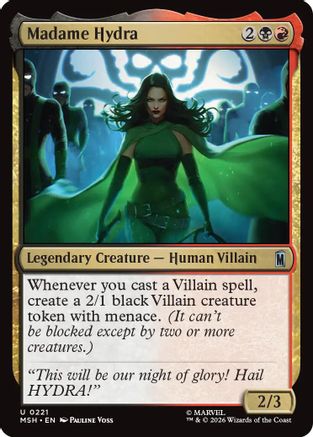 Madame Hydra (MSH-221) - Marvel Super Heroes Foil