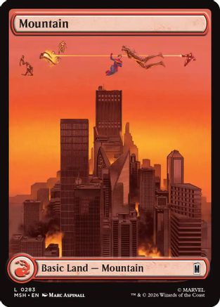 Mountain (0283) (MSH-283) - Marvel Super Heroes Foil