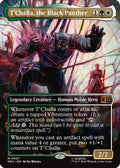 T'Challa, the Black Panther (Borderless) (MSC-007) - Commander: Marvel Super Heroes