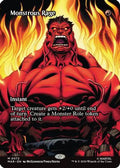 Monstrous Rage (Borderless) (MAR-072) - Marvel Universe Eternal-Legal Foil