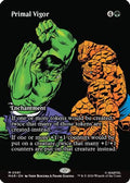 Primal Vigor (Borderless) (MAR-081) - Marvel Universe Eternal-Legal