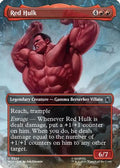 Red Hulk (Borderless) (MSH-329) - Marvel Super Heroes