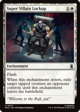 Super Villain Lockup (MSH-037) - Marvel Super Heroes