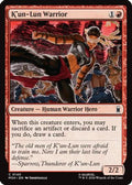 K'un-Lun Warrior (MSH-140) - Marvel Super Heroes Foil