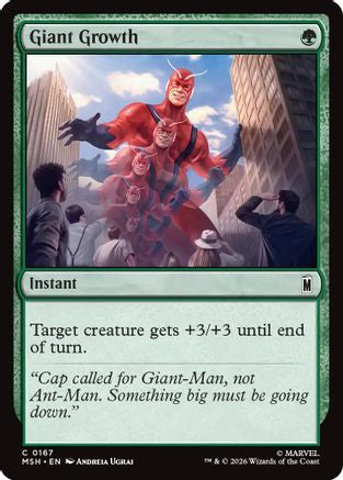 Giant Growth (MSH-167) - Marvel Super Heroes Foil