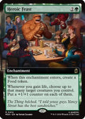 Heroic Feast (Extended Art) (MSH-414) - Marvel Super Heroes