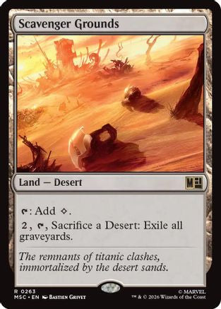 Scavenger Grounds (Surge Foil) (MSC-263) - Commander: Marvel Super Heroes Foil