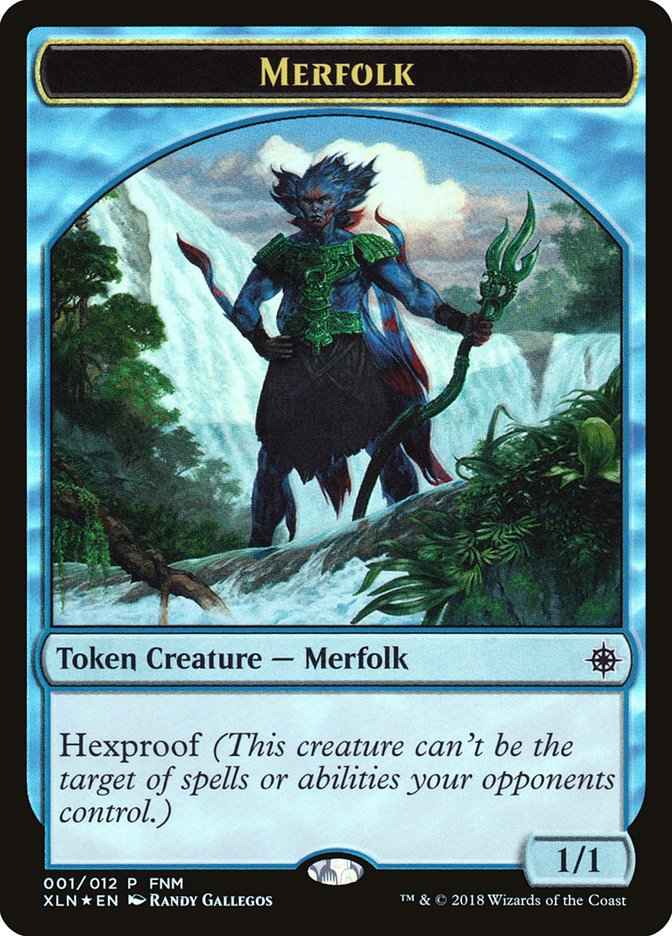 Merfolk // Treasure (FNM-001) - Friday Night Magic 2018 Foil
