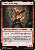 Delina, Wild Mage (PPAFR-138P) - Adventures in the Forgotten Realms Promos Foil