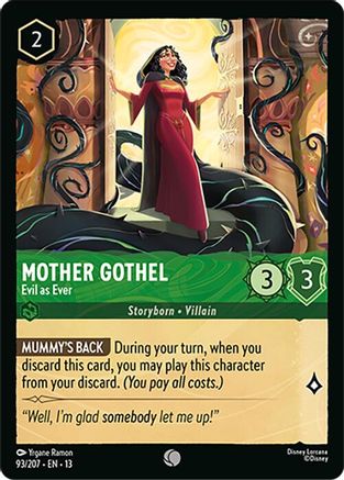 Mother Gothel - Evil as Ever (93/204) - Attack of the Vine