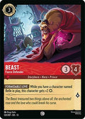 Beast - Fierce Defender (122/204) - Attack of the Vine Cold Foil