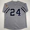 Autographed/Signed Tino Martinez New York Grey Baseball Jersey PSA/DNA COA