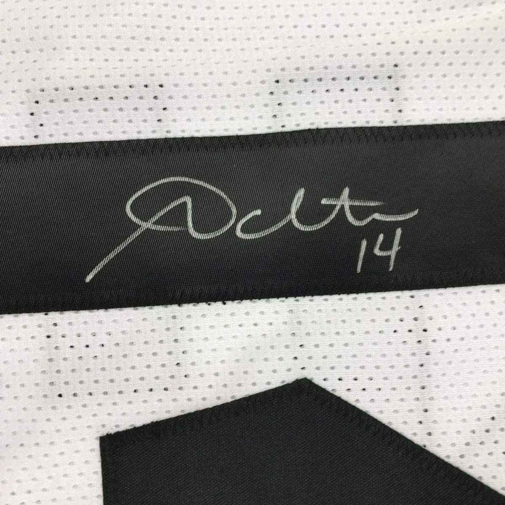 Framed Autographed/Signed Andy Dalton 35x39 Cincinnati Color Rush Football Jersey JSA COA