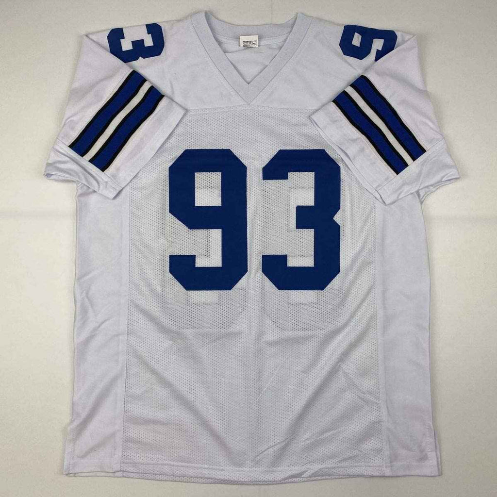 Autographed/Signed Gerald McCoy Dallas White Football Jersey PSA/DNA COA