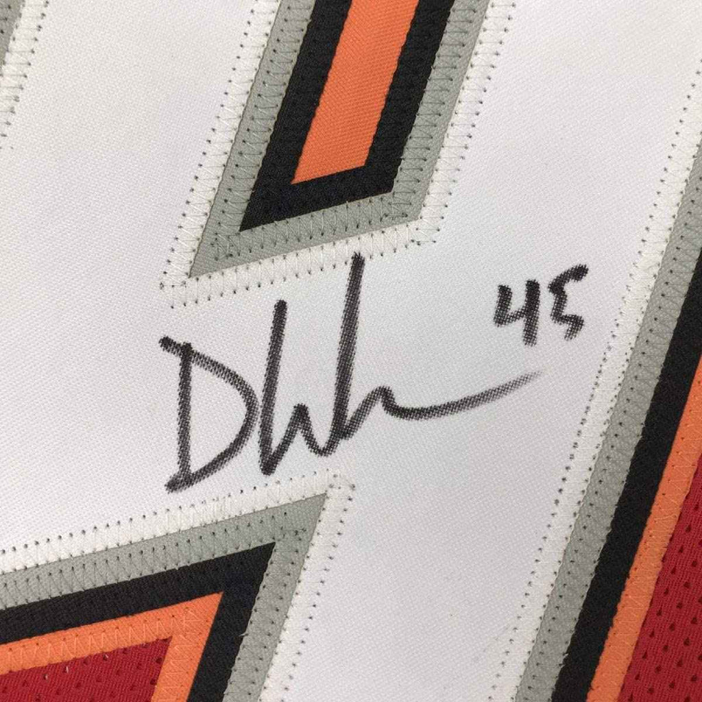 Autographed/Signed Devin White Tampa Bay Red Football Jersey JSA COA