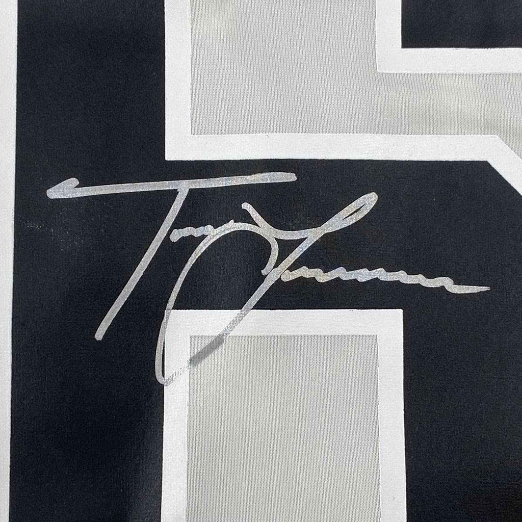 Autographed/Signed Trevor Lawrence Jacksonville Jaguars White Nike Game Football Jersey Fanatics COA