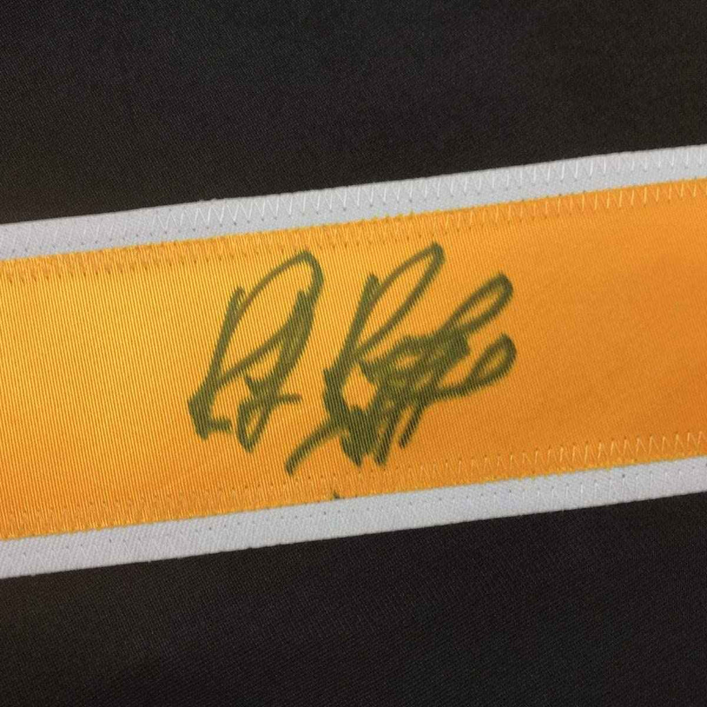 Autographed/Signed Ray Bourque Boston Black Hockey Jersey JSA COA