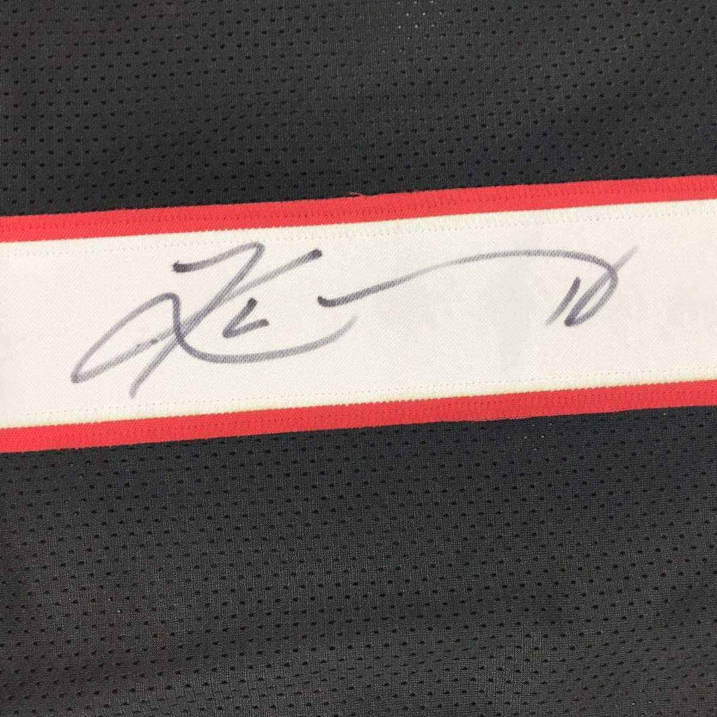 Autographed/Signed Kyler Murray Arizona Black Football Jersey Beckett BAS COA