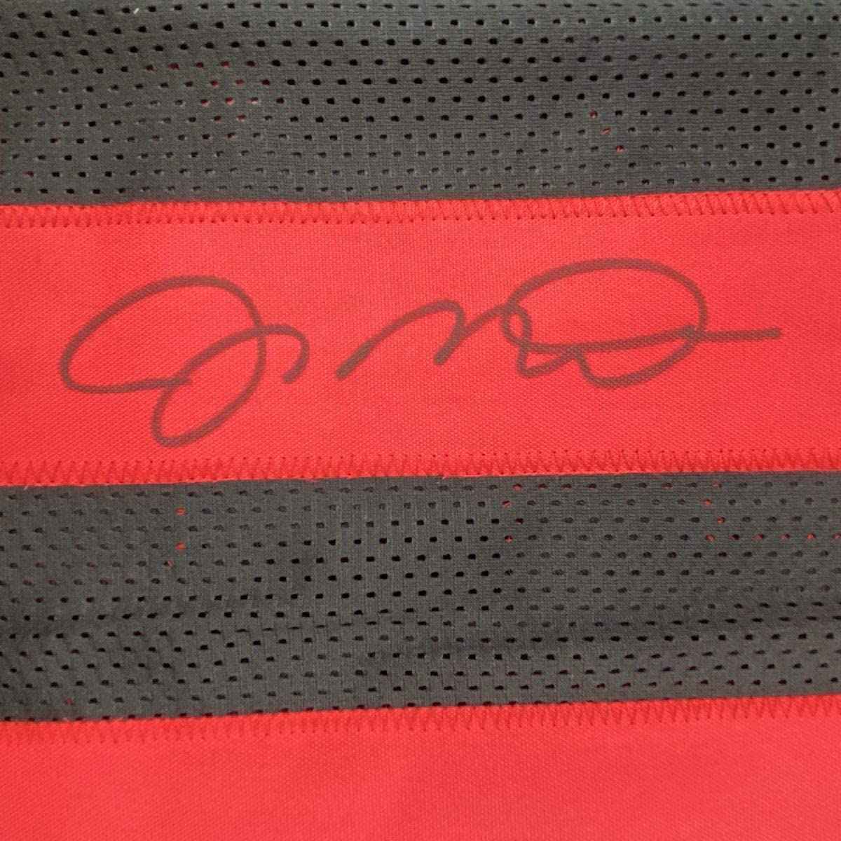 Autographed/Signed Joe Montana San Francisco Black Football Jersey JSA COA