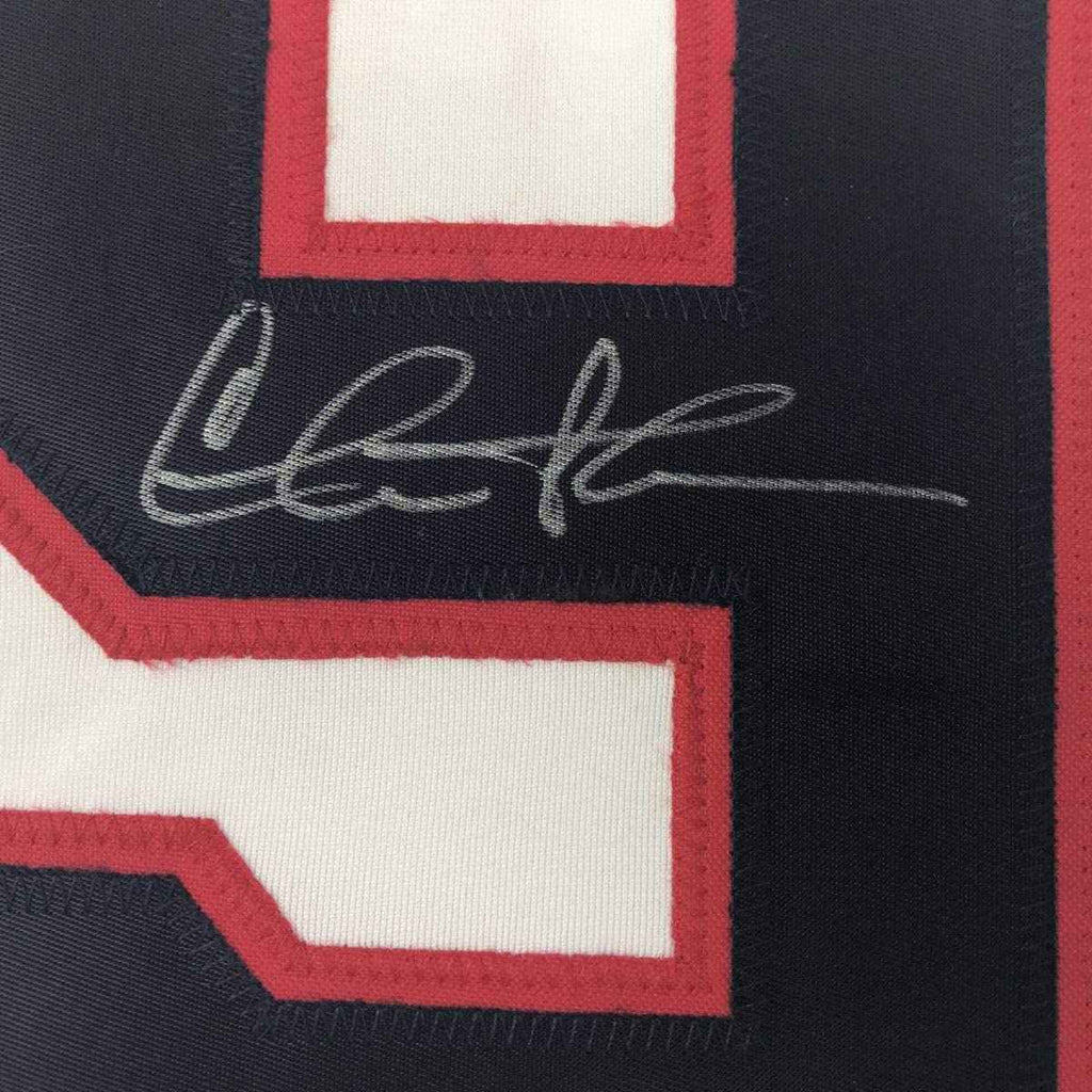 Autographed/Signed Charlie Sheen Wild Thing Ricky Vaughn Major League Movie Baseball Jersey JSA COA