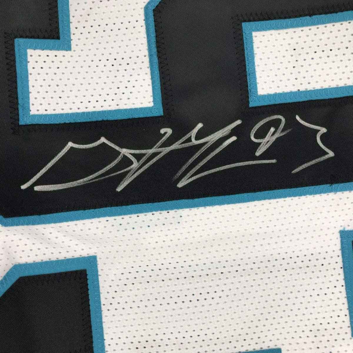 Autographed/Signed Gerald McCoy Carolina White Football Jersey Beckett BAS COA