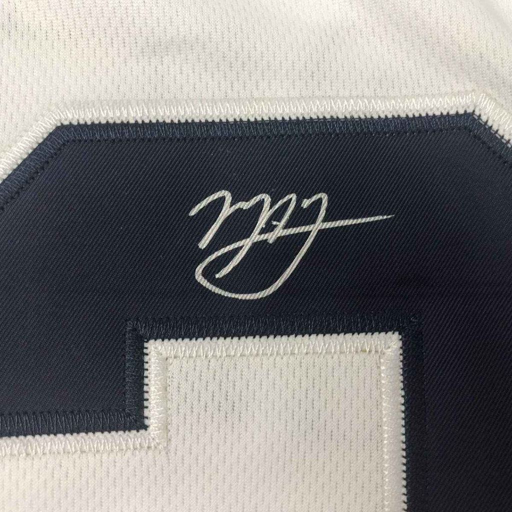 Framed Autographed/Signed Manny Machado 35x39 San Diego White Baseball Jersey PSA/DNA COA