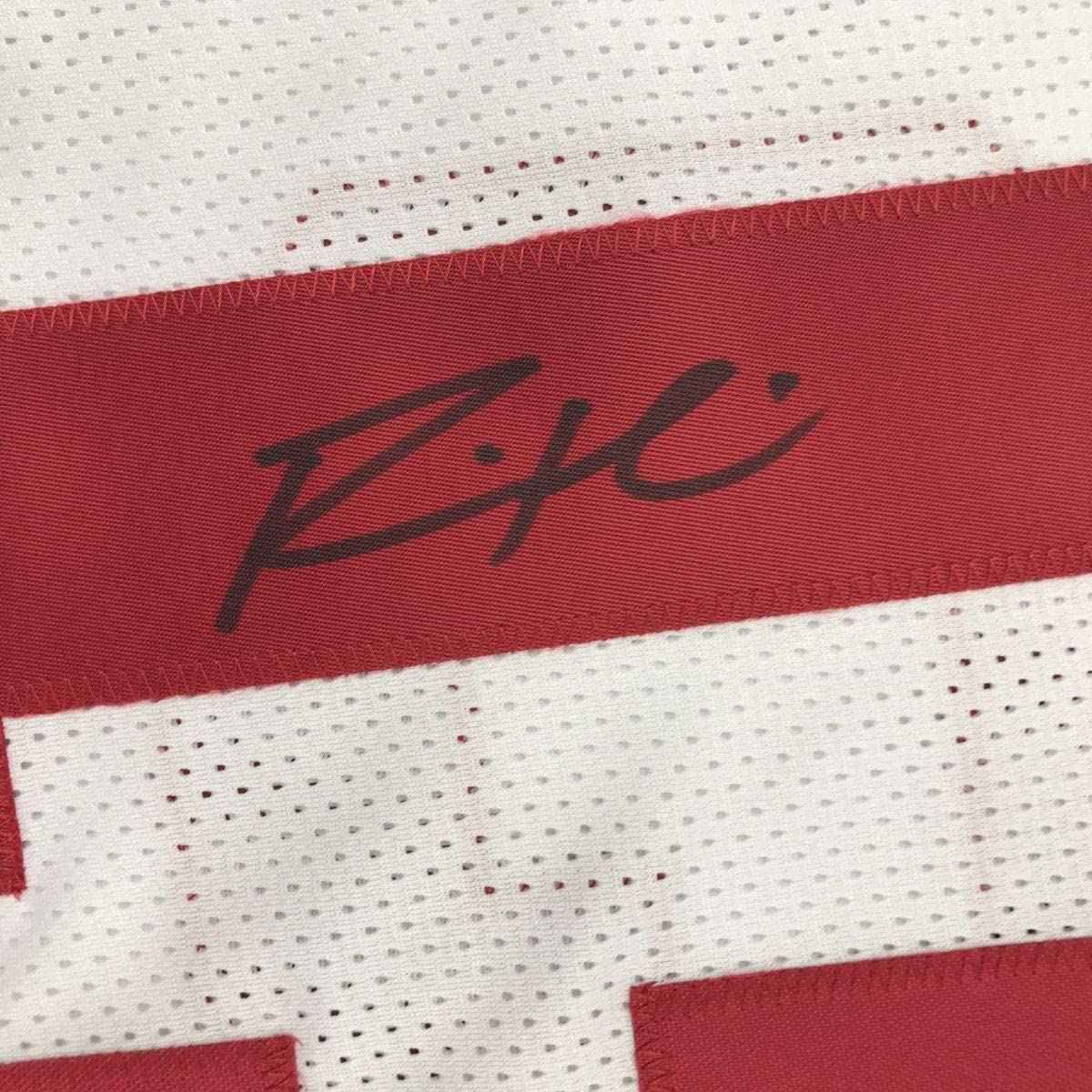 Framed Autographed/Signed Ronnie Harrison 35x39 Alabama White College Football Jersey PSA/DNA COA