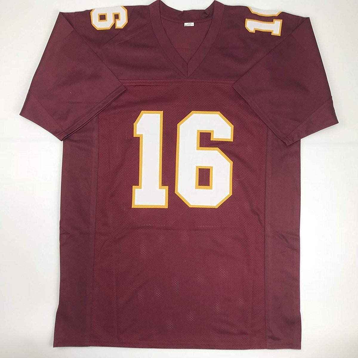 Autographed/Signed Chris Weinke 2000 Heisman  Florida State FSU Maroon Football Jersey JSA COA