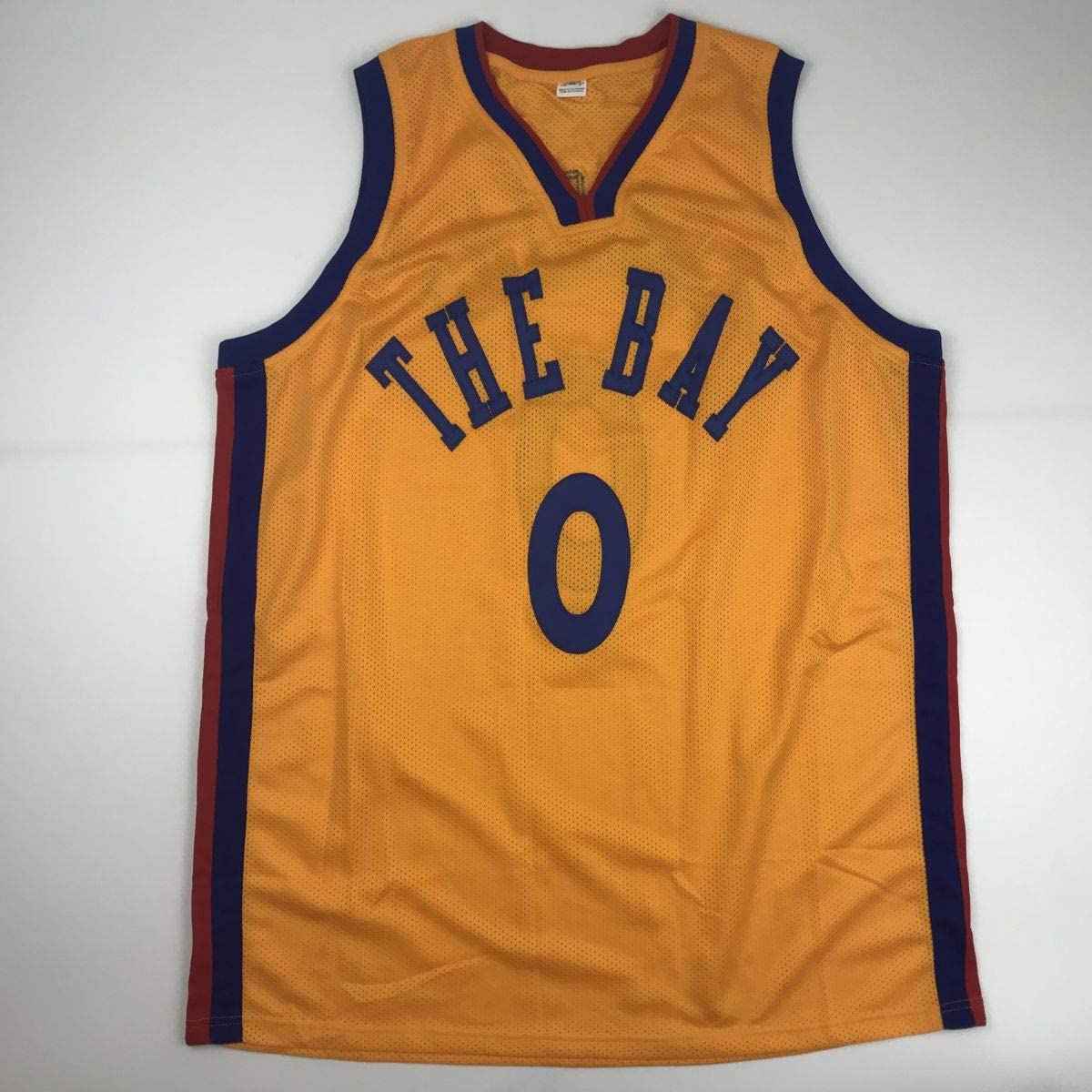 Autographed/Signed Demarcus Cousins Golden State Yellow Basketball Jersey JSA COA