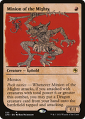Minion of the Mighty (AFR-320) - Adventures in the Forgotten Realms: (Showcase) Foil