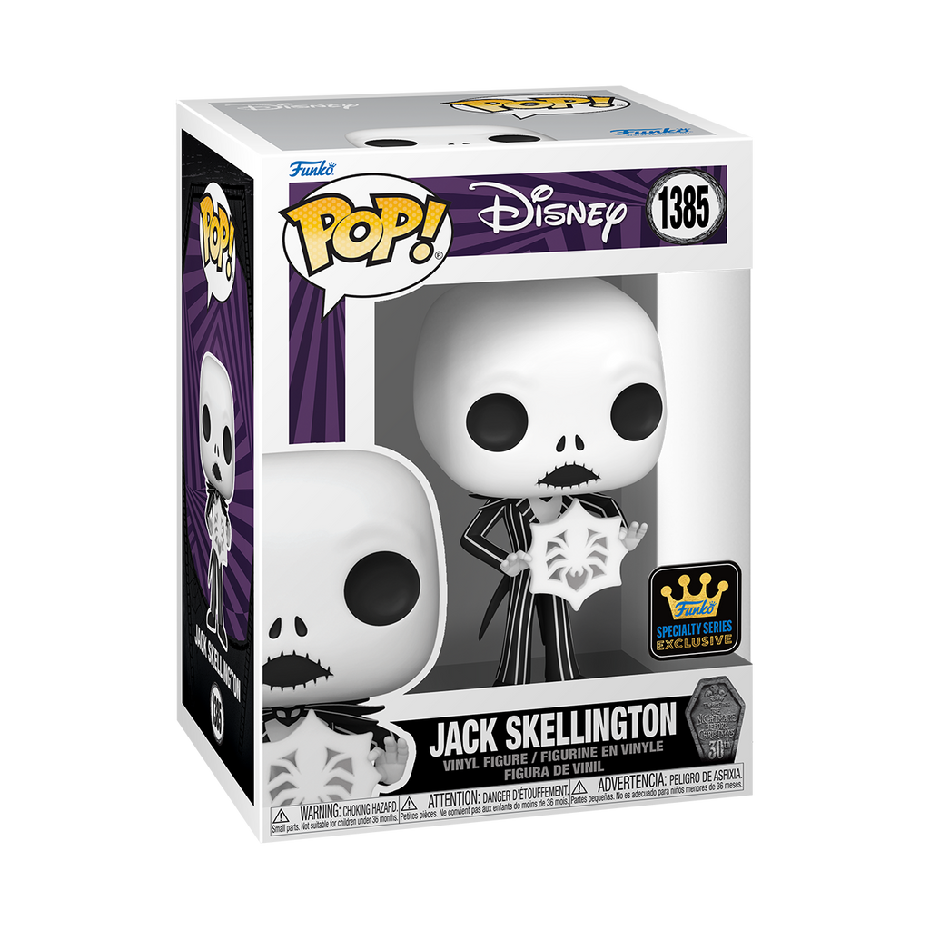 POP! Disney: TNBC 30th - Jack w/ Snowflake (Specialty Series Exclusive)
